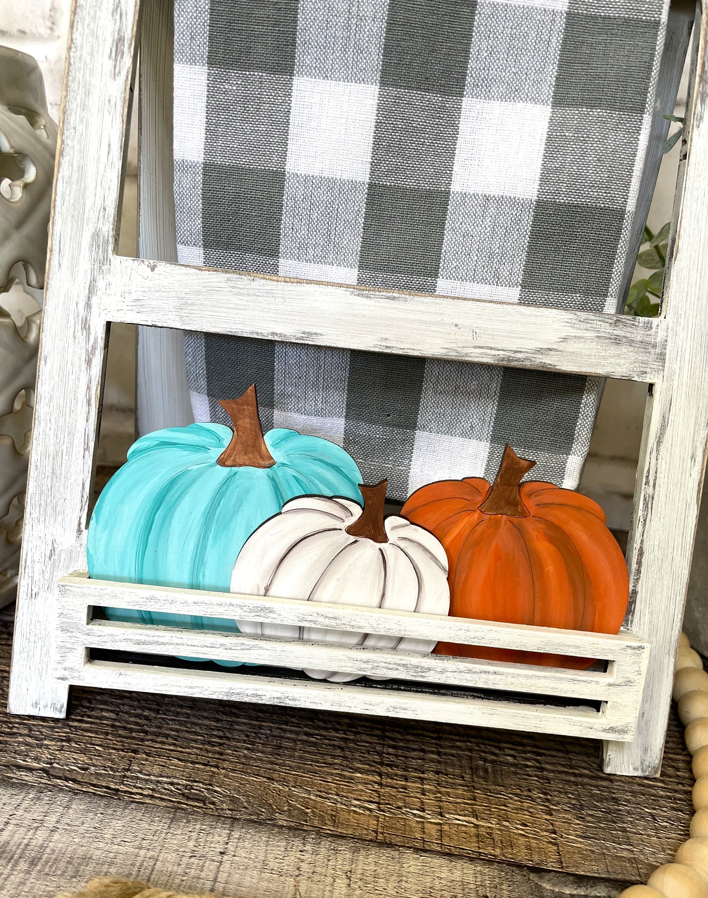 Pumpkin Tea Towel Stand Insert