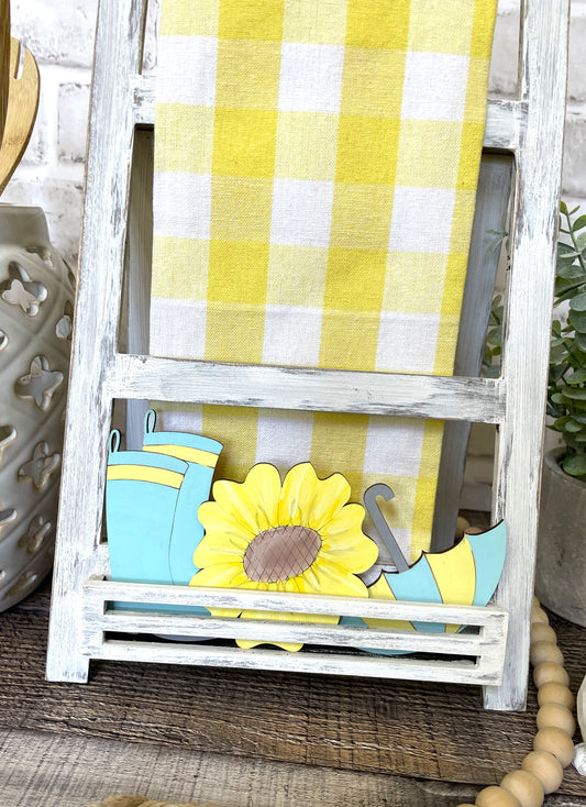 Spring Tea Towel Stand Insert