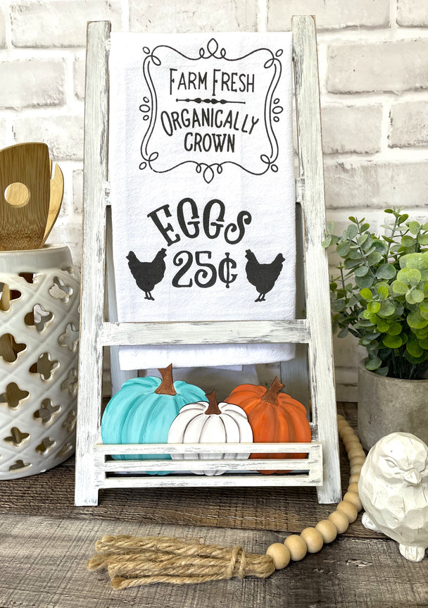 Interchangeable Tea Towel Stand