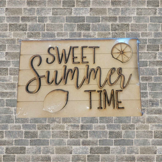 Sweet Summer Time Sign Insert