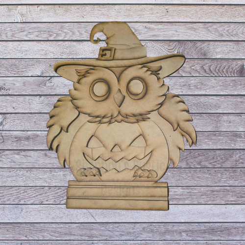 Pumpkin Owl Stand